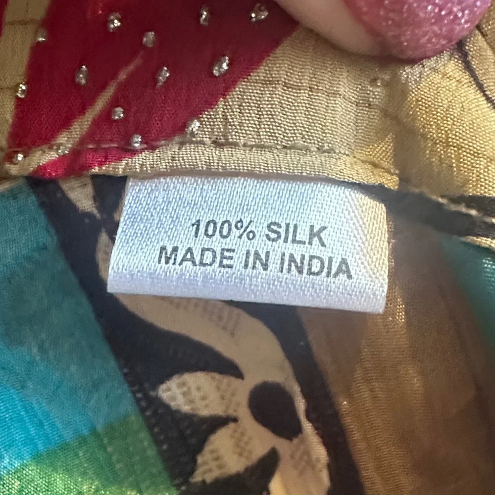 100% Silk add bohemian